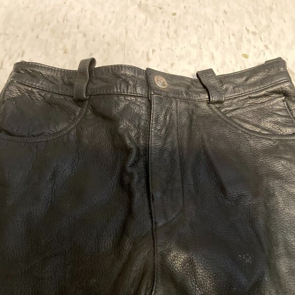 Women's Heavy Lined Vintage Harley Davidson Pants - Picture 2 of 8